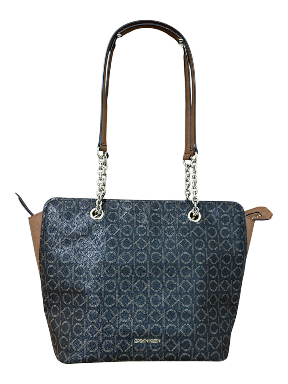 Brown Calvin Klein Hailey Tote